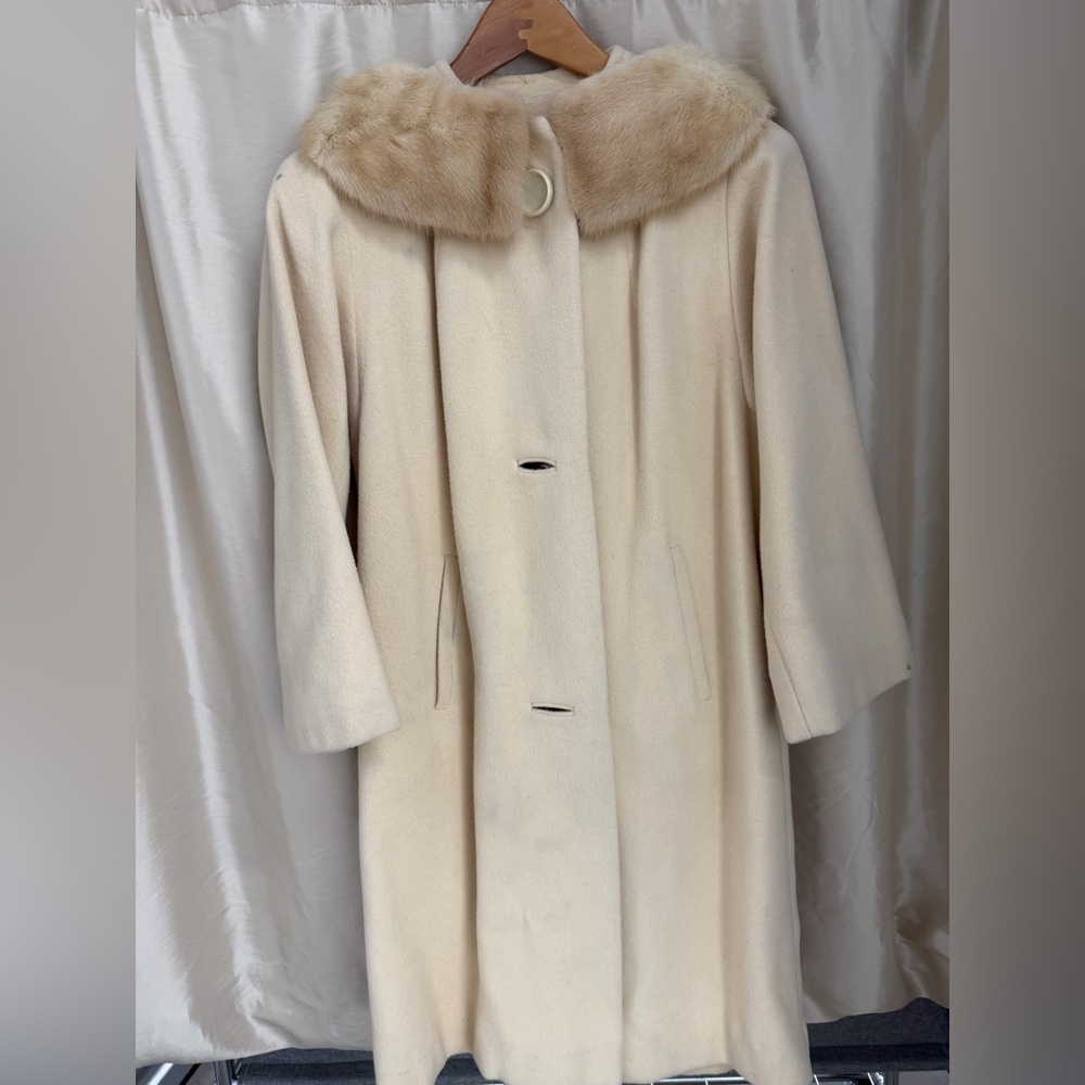 Women's Cream Coat